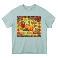 Arona Just a girl who loves Fall Heavy Core Tee - NancyCooperArtShop