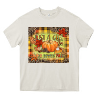 Just A Girl Who Loves Fall Heavy Core Tee | Teevron