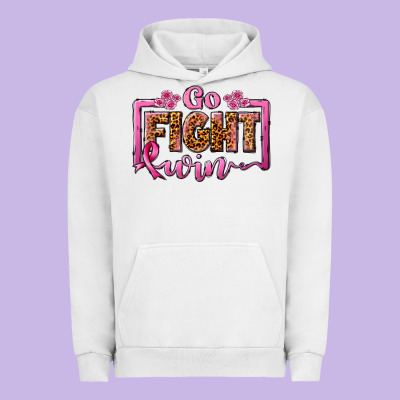 Go Fight Win Urban Hoodie Designed By Jahusdesignshop