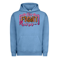 Pigment Pebble Blue go fight win Urban Hoodie - JahusDesignShop