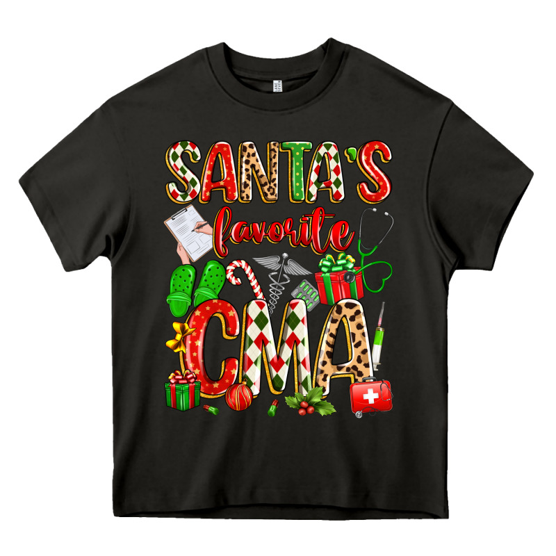 Santa's Favorite Cma Heavy Core Tee by texasbilliewilder | Teevron