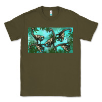Army Green brachiosaurus  sippy cup Classic Tee - Artiststas