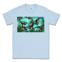 Dusty Blue brachiosaurus  sippy cup Classic Tee - Artiststas