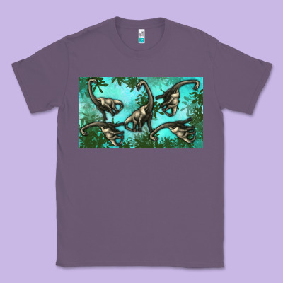Brachiosaurus  Sippy Cup Classic Tee Designed By Artiststas