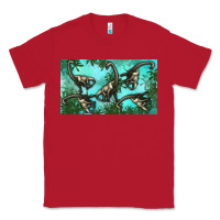 Red brachiosaurus  sippy cup Classic Tee - Artiststas