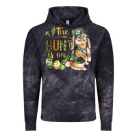 Cloud Black The Hunt Is On Vintage Hoodie - BundleAndBundleShop
