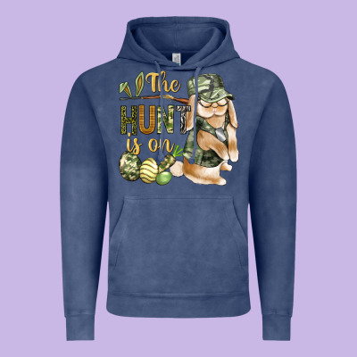 The Hunt Is On Vintage Hoodie Designed By Bundleandbundleshop