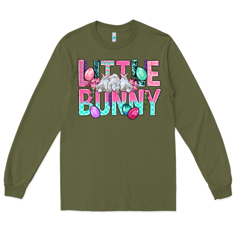 Little Bunny Easter Long Sleeve Tee by BundleAndBundleShop | Teevron