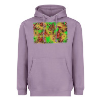 Lavender mardi gras crawfish and glitter background Heavyweight Hoodie - AdoDesignShop