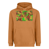 Meerkat mardi gras crawfish and glitter background Heavyweight Hoodie - AdoDesignShop