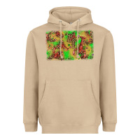 Mushroom mardi gras crawfish and glitter background Heavyweight Hoodie - AdoDesignShop
