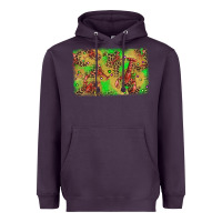Plum mardi gras crawfish and glitter background Heavyweight Hoodie - AdoDesignShop