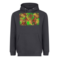 Smoke mardi gras crawfish and glitter background Heavyweight Hoodie - AdoDesignShop
