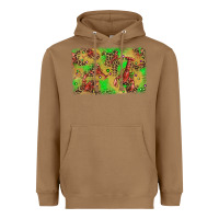 Toasted Coconut mardi gras crawfish and glitter background Heavyweight Hoodie - AdoDesignShop