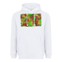 White mardi gras crawfish and glitter background Heavyweight Hoodie - AdoDesignShop