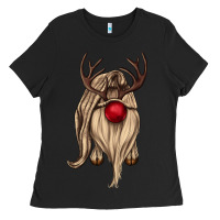 Deer Gnome Ladies Tee | Teevron