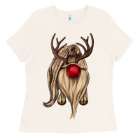 Bone deer gnome Ladies Tee - CowGirlArtShop
