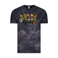 Cloud Black army mom Vintage Tee - FaDigitalArtStudio