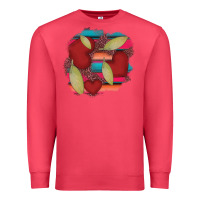 Cardinal heart and serape patches Premium Sweatshirt - AdoDesignShop