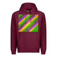 Burgundy mardi gras carnival Premium Hoodie - Jasminsmagicworld