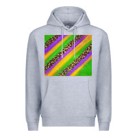 Heather Grey mardi gras carnival Premium Hoodie - Jasminsmagicworld