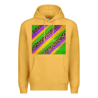 Mustard mardi gras carnival Premium Hoodie - Jasminsmagicworld