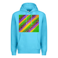 Ocean Blue mardi gras carnival Premium Hoodie - Jasminsmagicworld