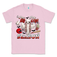 Bubblegum Pink tis the season baseball halloween Classic Tee - CowGirlArtShop