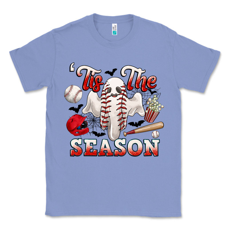 Tis The Season Baseball Halloween Classic Tee by CowGirlArtShop | Teevron