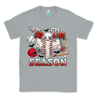 Heather Grey tis the season baseball halloween Classic Tee - CowGirlArtShop