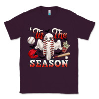 Plum tis the season baseball halloween Classic Tee - CowGirlArtShop