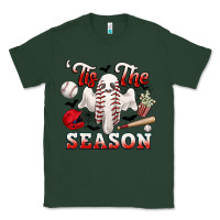 Sports Green tis the season baseball halloween Classic Tee - CowGirlArtShop