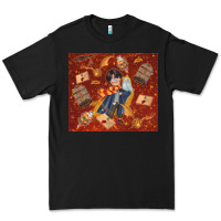 Black wizard boy with magic items Premium Tee - TumblerDesignByShophia