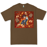 Cacao wizard boy with magic items Premium Tee - TumblerDesignByShophia