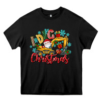 Black i dig christmas Heavy Core Tee - texasbilliewilder