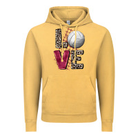 Vintage Mustard love volleyball Vintage Hoodie - FaDigitalArtStudio