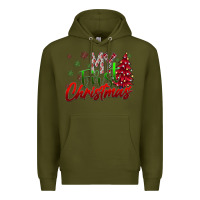Army Green my first christmas Premium Hoodie - SublimationCraftShop
