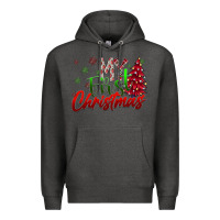 Charcoal Heather my first christmas Premium Hoodie - SublimationCraftShop