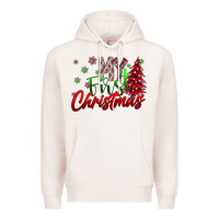 Pale Pink my first christmas Premium Hoodie - SublimationCraftShop