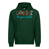 Forest Green gobble til tou wobble Urban Hoodie - JahusDesignShop