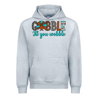 Heather Grey gobble til tou wobble Urban Hoodie - JahusDesignShop