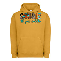 Pigment Peanut Butter gobble til tou wobble Urban Hoodie - JahusDesignShop