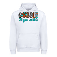 White gobble til tou wobble Urban Hoodie - JahusDesignShop