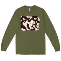 Army Green cowhide Long Sleeve Tee - RanaPortraitStore