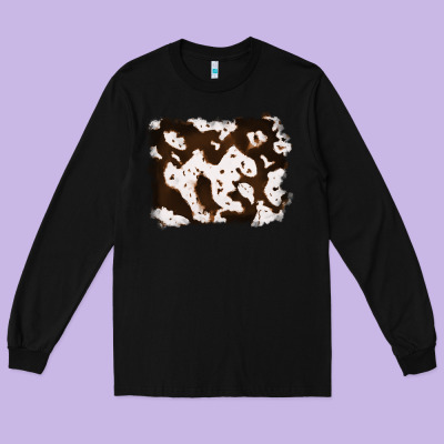 Cowhide Long Sleeve Tee Designed By Ranaportraitstore