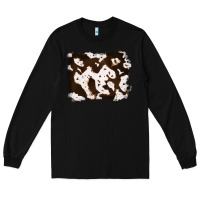 Black cowhide Long Sleeve Tee - RanaPortraitStore