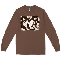 Chestnut cowhide Long Sleeve Tee - RanaPortraitStore