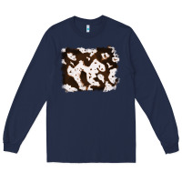 Navy cowhide Long Sleeve Tee - RanaPortraitStore
