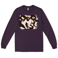 Plum cowhide Long Sleeve Tee - RanaPortraitStore