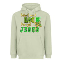 Matcha i dont need luck i have got jesus Heavyweight Hoodie - AdoDesignShop